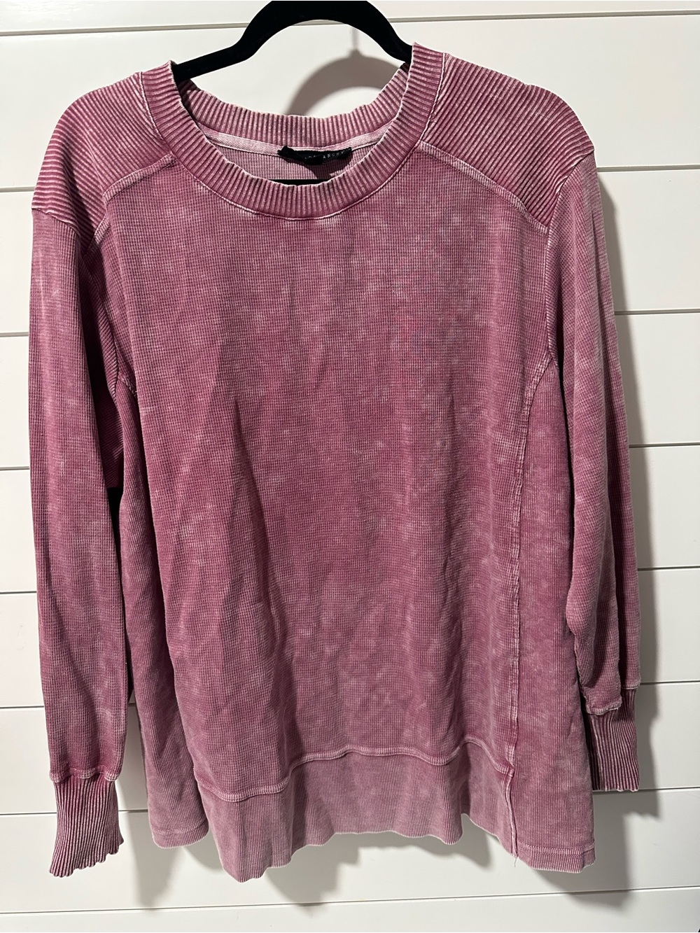 Jane and Delancey Dusty Rose Crewneck Sweater